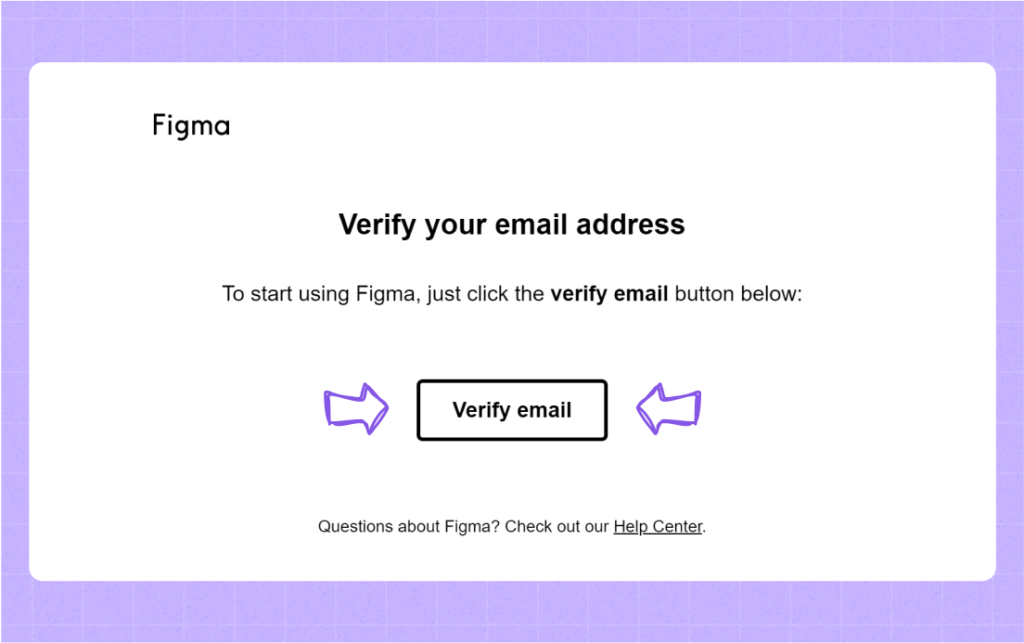 Figma online — перевірка email